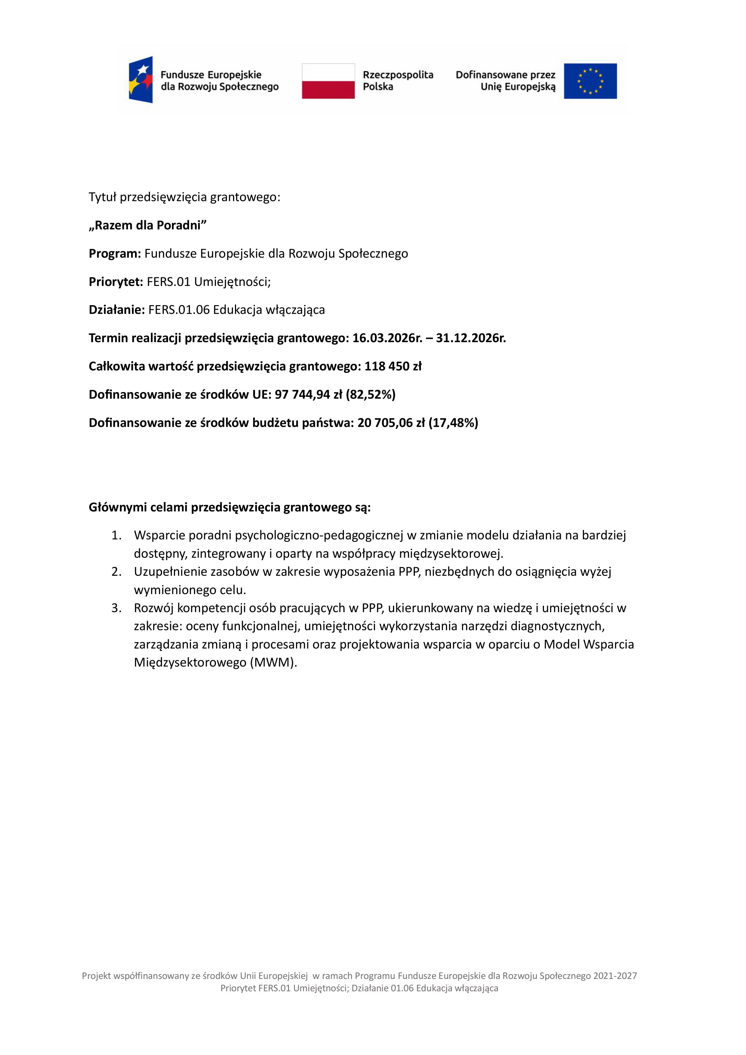 Informacja na www PPP 01